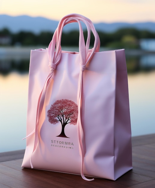 A Shopping Bag Design for Peaceful Moments