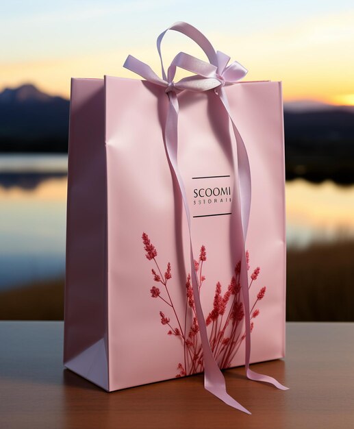 A Shopping Bag Design for Peaceful Moments