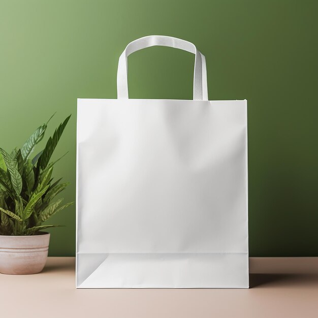 Shopping bag mock up