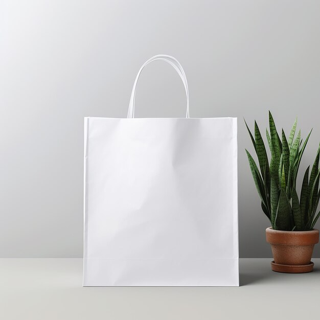 shopping bag mock up