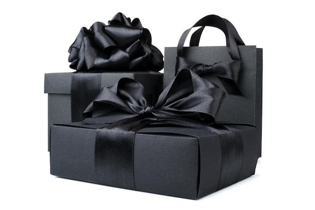 Shopping black friday bags