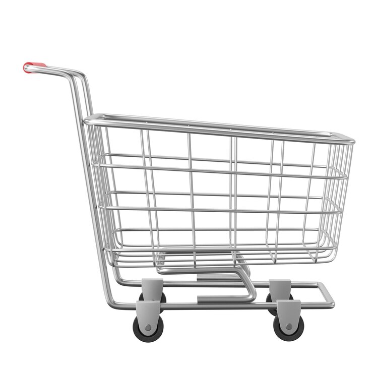 Photo shopping cart shopping basket 3d element