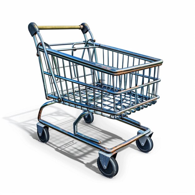 a shopping cart with the word  cart  on it