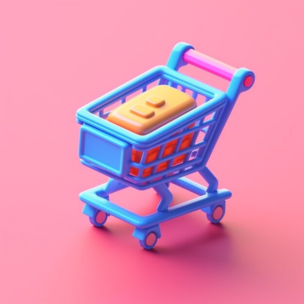 Photo shopping cart