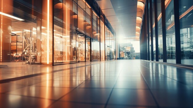 Shopping Center Abstract Blur