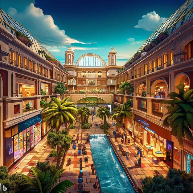 Shopping malls in Colombia Free Image and Background