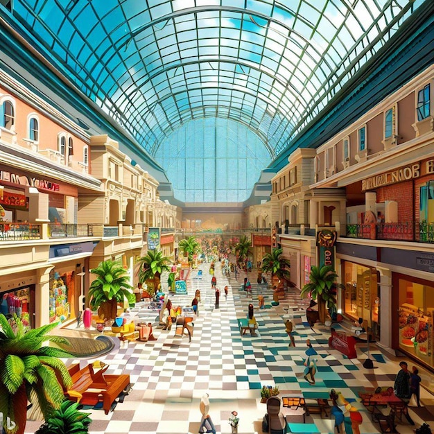 Shopping malls in Colombia Free Image and Background