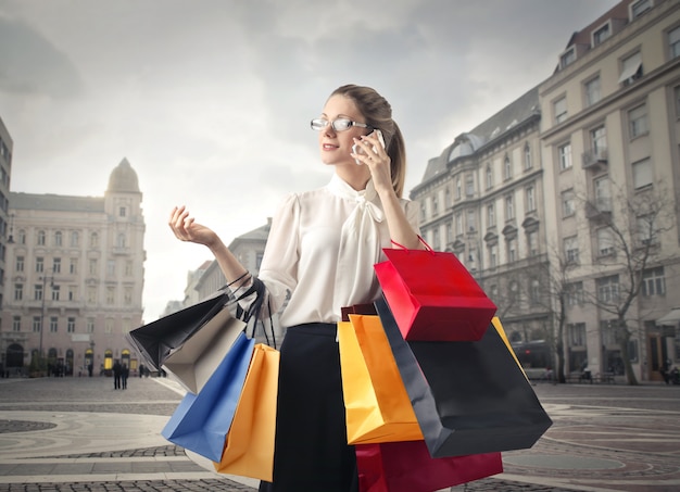 Fare shopping e parlare