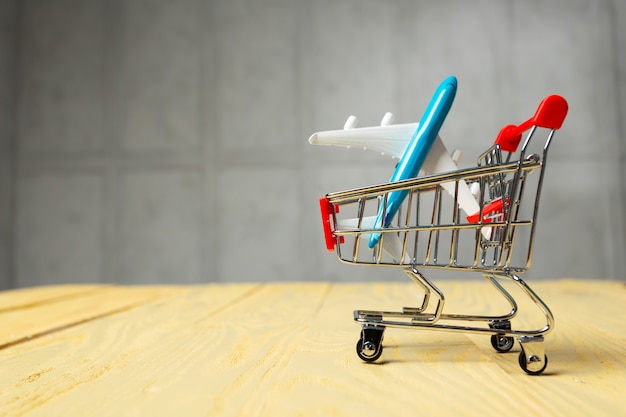 Shopping trolley, aircraft