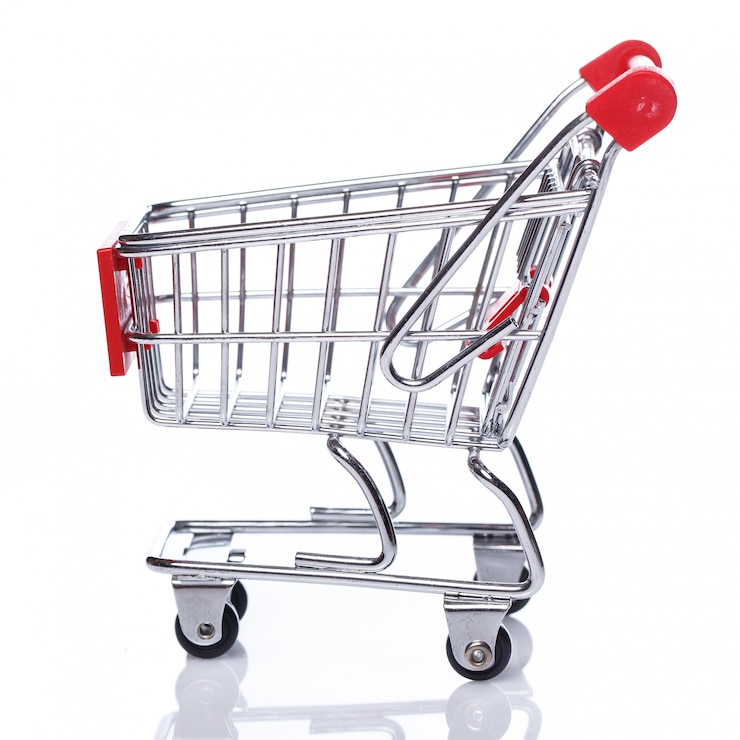 Photo shopping trolley