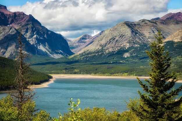 Shoreline of Lower Two Medicine Lake