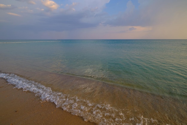 Foto sulle rive del mar nero