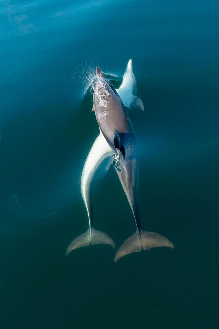 короткоклювый обыкновенный дельфин Delphinus delphis Малага Испания