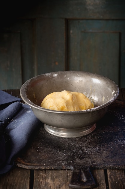 Shortcrust pastry dough