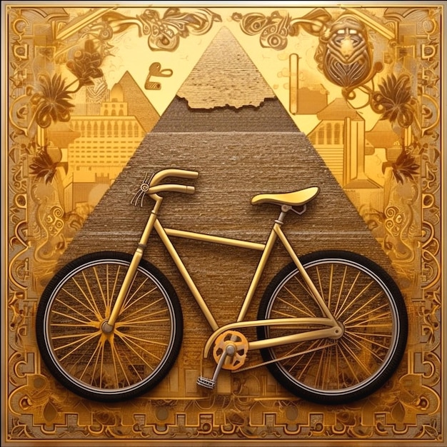 Shot of bicycle