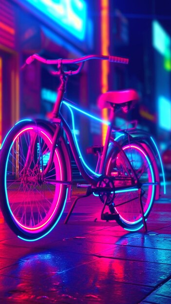 Shot of bicycle