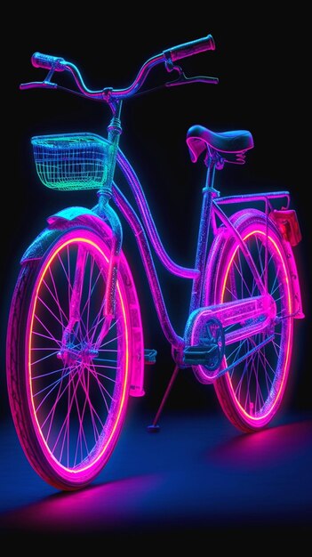 Photo shot of bicycle