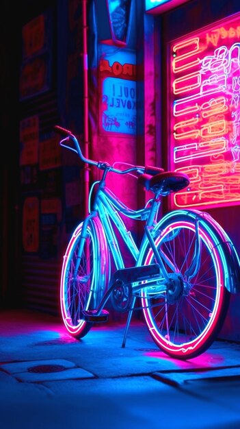 Shot of bicycle