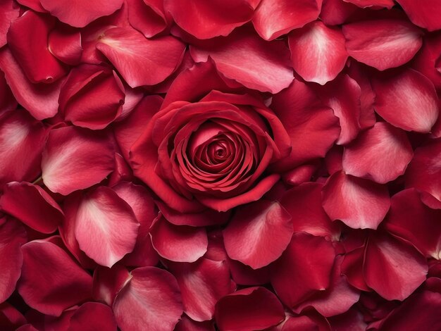 shot close up a red rose petals flower wall background