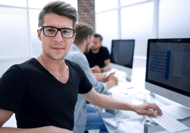 Shot of diverse business team discussing work in office