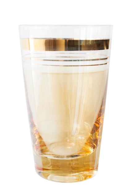 Shot glass isolated