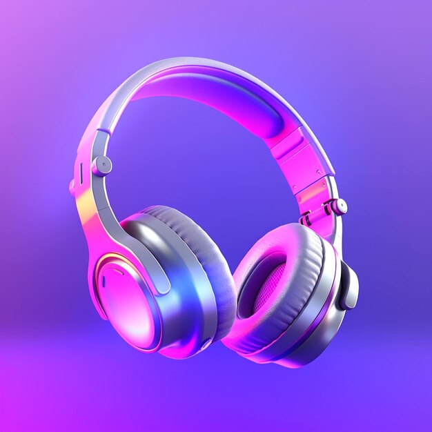 Shot of headphones