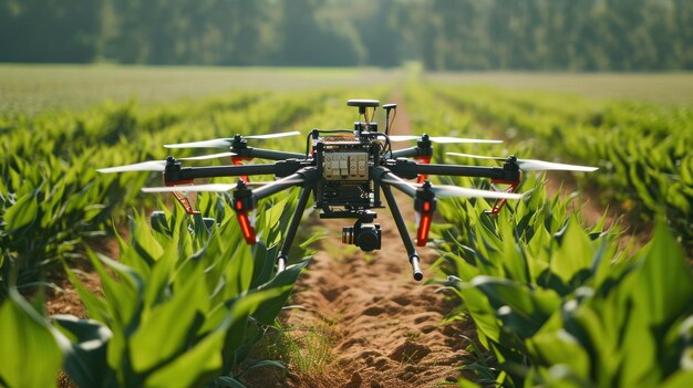 Shot Shot of delivery drones in agriculture of delivery drones in agriculture