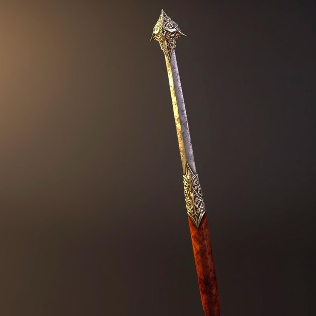 shot of sword