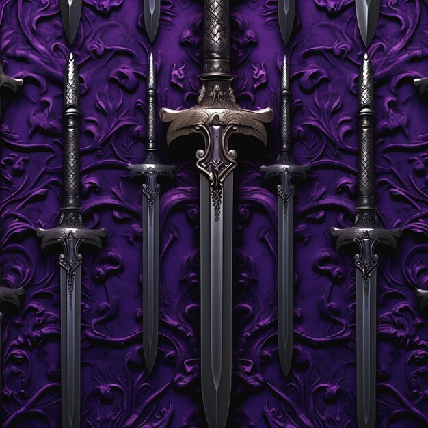 Photo shot of sword