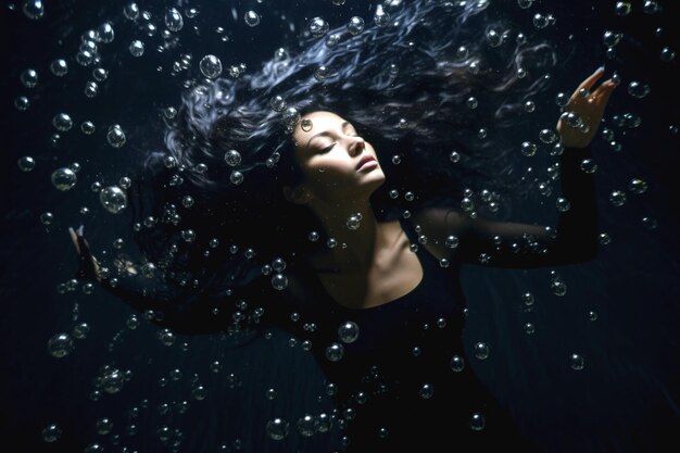 Photo shot of underwater