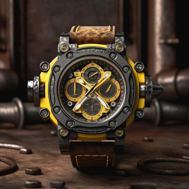 Photo shot of watch