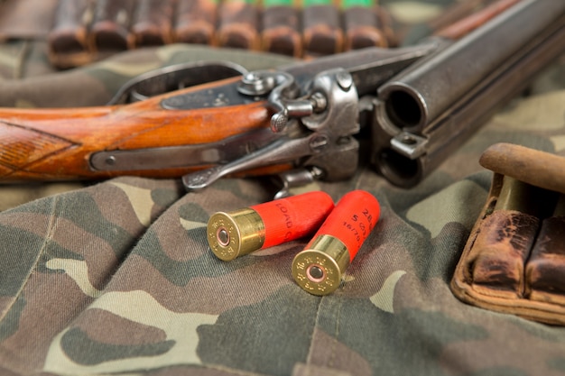 Shotgun, hunting cartridges, hunting ammunition