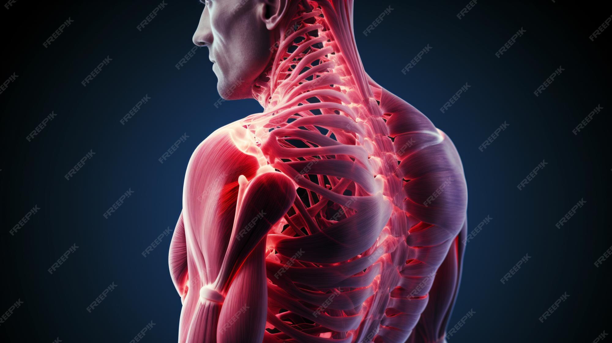 Premium AI Image Shoulder Muscle And Nerve Pain Man Holding Painful premium-ai-image-shoulder-muscle-and-nerve-pain-man-holding-painful