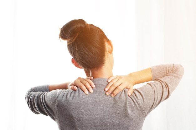 Premium Photo | Shoulder pain is pain that occurs in the shoulder area.  this is a result of shoulder movement that can cause abnormal symptoms.