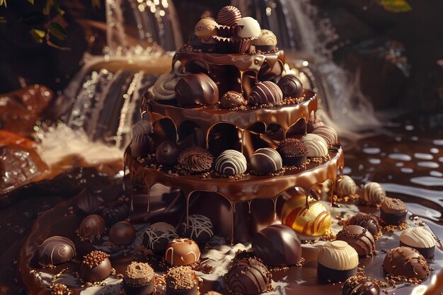 Фото Покажите живописную экскурсию по дегустации шоколада