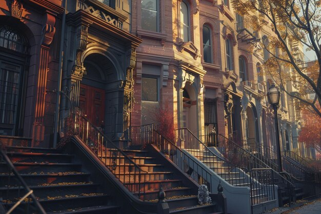 Photo showcase the charm of brooklyns brownstone neighbo