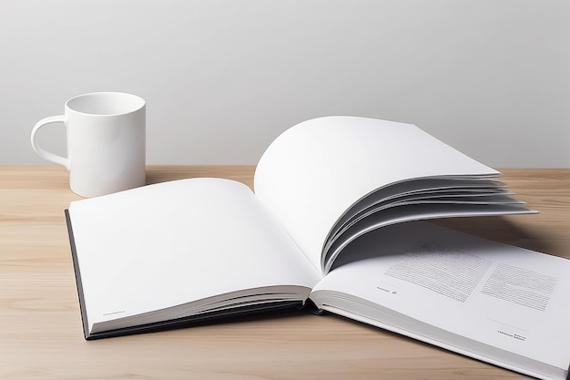 Showcase Your Story Coffee Table Book Mockup