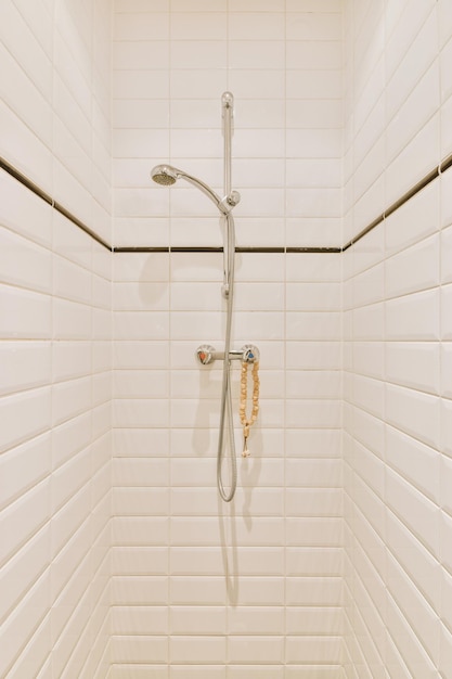 Shower box in modern bathroom