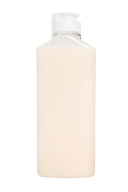 Shower gel bottle isolated