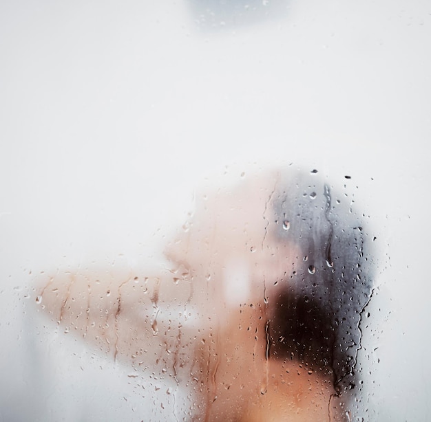 Woman Under Ice Cold Shower Bucket #5 Poster by Microgen Images/science  Photo Library - Pixels