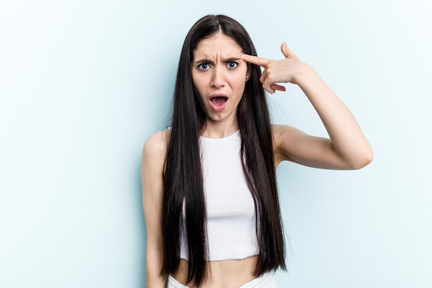 Showing a disappointment gesture with forefinger