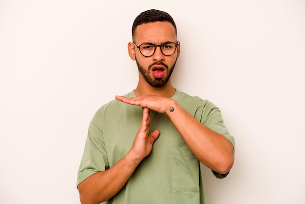 Showing a timeout gesture