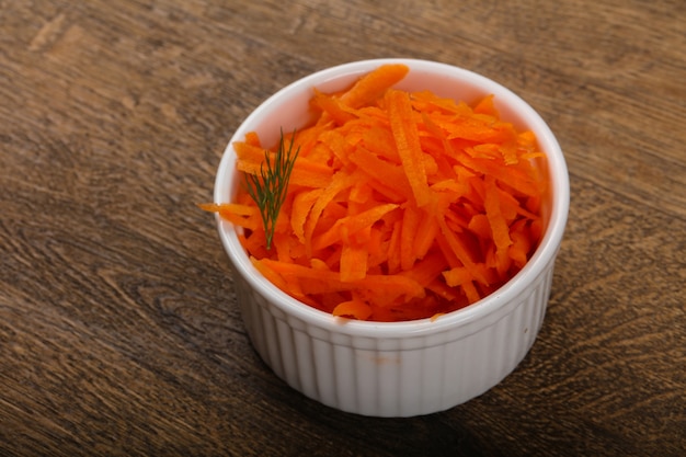 Shredded carrot