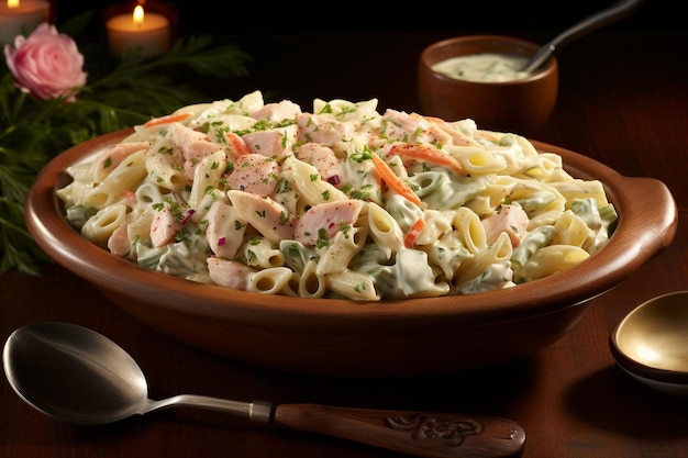 Shrimp and Crab Pasta Primavera