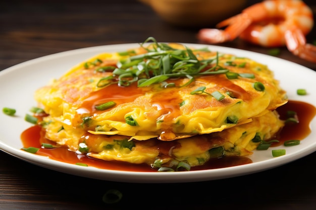 Shrimp Egg Foo Young Chinese Food