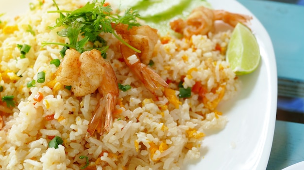 Shrimp fried rice