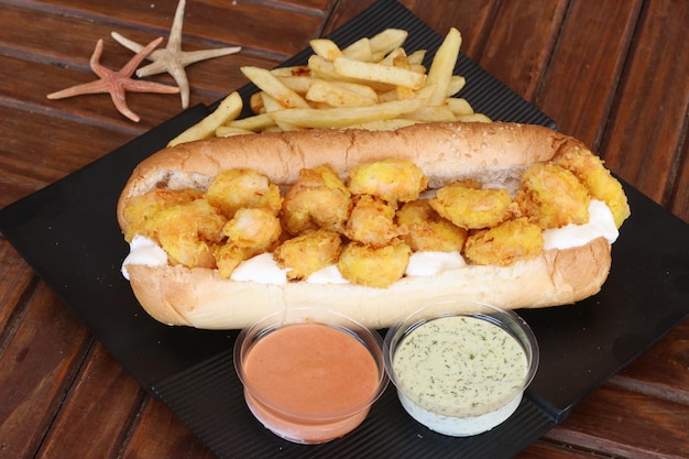 Shrimp Sandwich