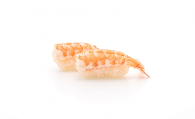 shrimp sushi nigiri - japanese food style 