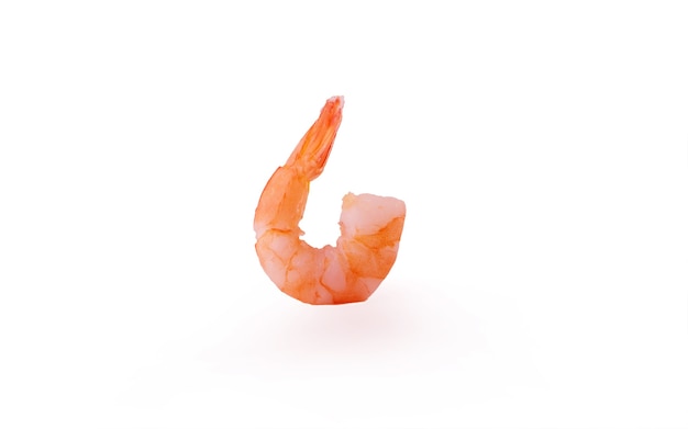 Shrimps isolated on a white background