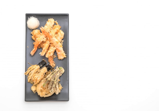 shrimps tempura (battered fried shrimps)